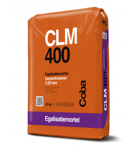COBA EGALISATIEMORTEL 2-30MM CLM400 25KG COBA EGALISATIEMORTEL 2-30MM CLM400 25KG
