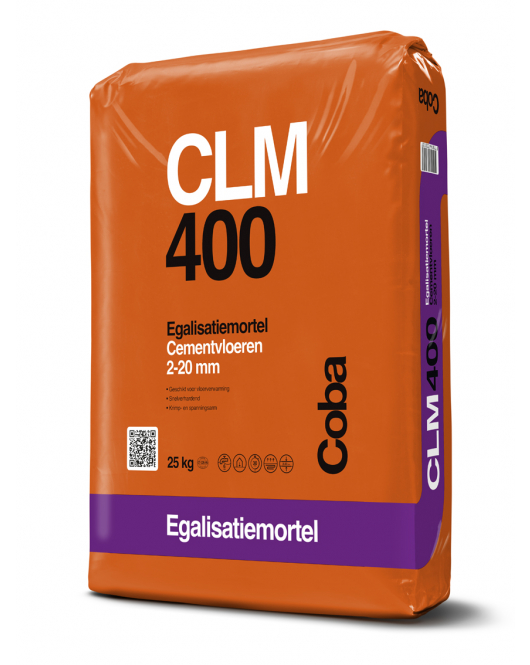 COBA EGALISATIEMORTEL 2-30MM CLM400 25KG