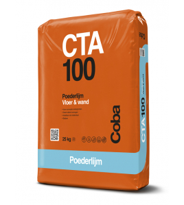 COBA TEGELLIJMPOEDER CTA100 (VLOERVERWARMING) 25KG COBA TEGELLIJMPOEDER CTA100 (VLOERVERWARMING) 25KG