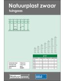 NATUURPLAST ZWAAR GROEN 120 CM 25 M