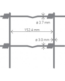 SCHAPENGAAS ZWAAR OVIS CRAPO 80 CM 8 DRAADS 3.7/3.0