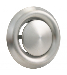 SX AFZUIGVENTIEL 100MM RVS