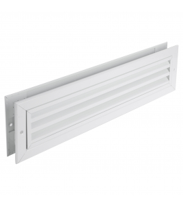 SX DEUR ROOSTER ALU 470X121MM WIT