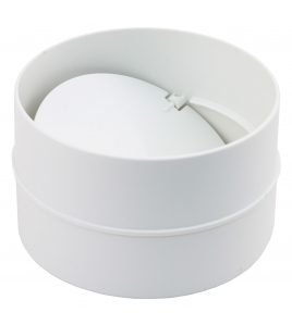 SX BUISVERBINDER/TERUGSLAGKLEP 100MM