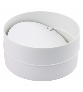 SX BUISVERBINDER/TERUGSLAGKLEP 125MM