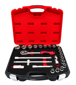 WISVO DOPSLEUTELSET 1/2" 24 DELIG