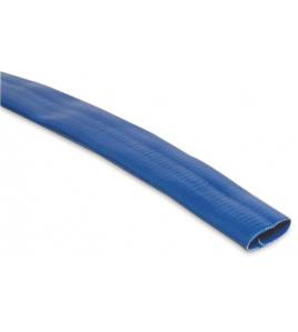 HYDRO-S PLAT OPROLBARE SLANG PVC 25 MM 6BAR BLAUW 25M