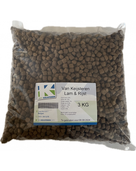 VAN KEIJSTEREN LAM & RIJST 3KG