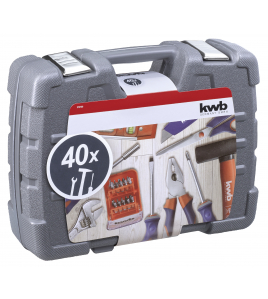 GEREEDSCHAPSKOFFER 40-DELIG