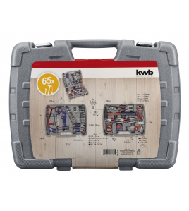GEREEDSCHAPSKOFFER 65-DELIG