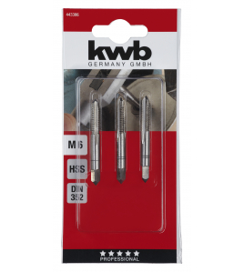 HSS HANDTAPPENSET M 6 3-DELIG