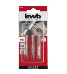 HSS HANDTAPPENSET M 8 3-DELIG