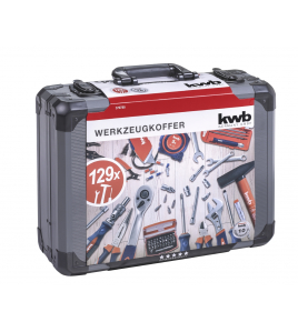 GEREEDSCHAPSKOFFER 129-DELIG