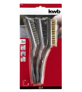 DRAADBORSTEL SET 3-DELIG