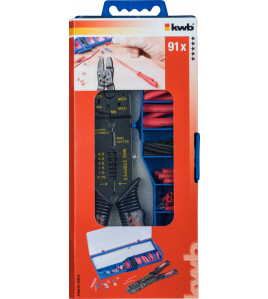 KABELSCHOEN EN KRIMPKOUS SET, 91 DELIG