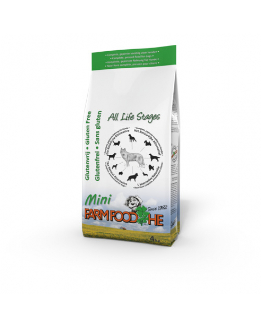 FARM FOOD GLUTENVRIJ MINI 4 KG RUND