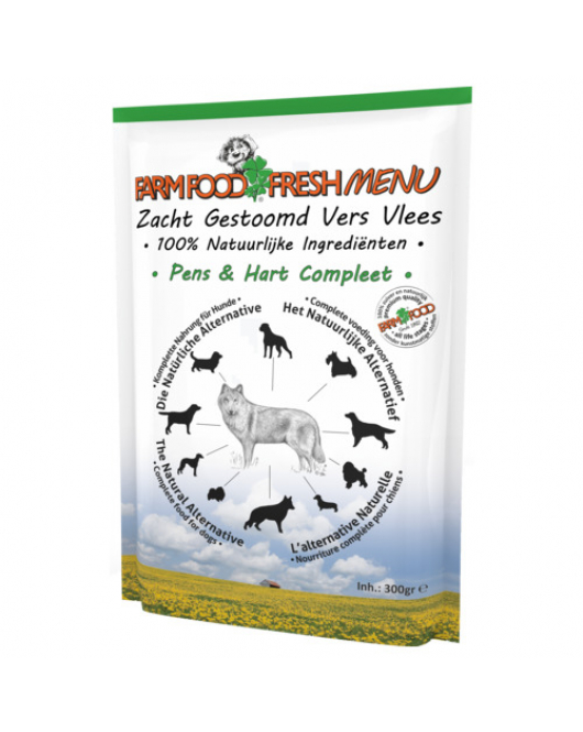 FARM FOOD FRESH MENU 300 G RUNDVLEES