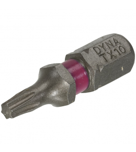 DYNAPLUS SCHROEFBIT 25MM TX-10 ROZE (10)
