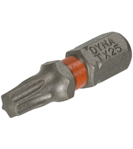DYNAPLUS SCHROEFBIT 25MM TX-25 ORANJE (10)