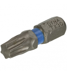 DYNAPLUS SCHROEFBIT 25MM TX-30 BLAUW (10)