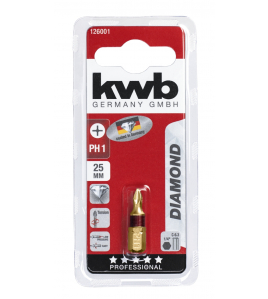 BIT 25 MM DIAMOND PH 1 KAART