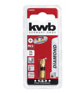 BIT 25 MM DIAMOND PH 3 KAART