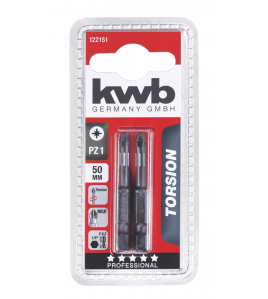 2 BITS 50 MM TORSIE PZ 1 KAART