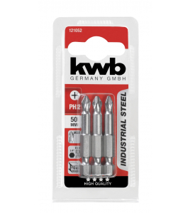 3 SCHROEFBITS 50 MM PH NR 2 KAART