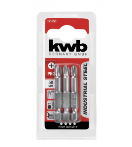 3 SCHROEFBITS 50 MM PH NR 3 KAART