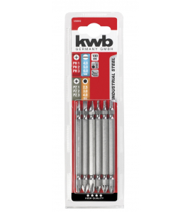 6 DUBBEL-BITS 100 MM KAART