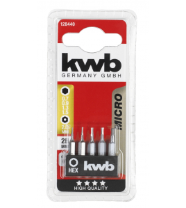 5 BITS 28 MM MICRO HEX KAART