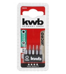 5 BITS 28 MM MICRO TORX KAART