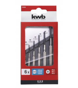 ELEK. SCHROEVENDR.-SET 6-DELIG