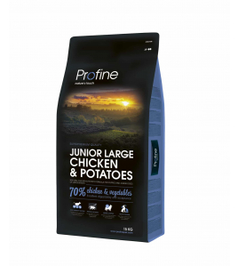 JUNIOR LARGE BREED CHICKEN & POTATOES 15KG JUNIOR LARGE BREED CHICKEN & POTATOES 15KG