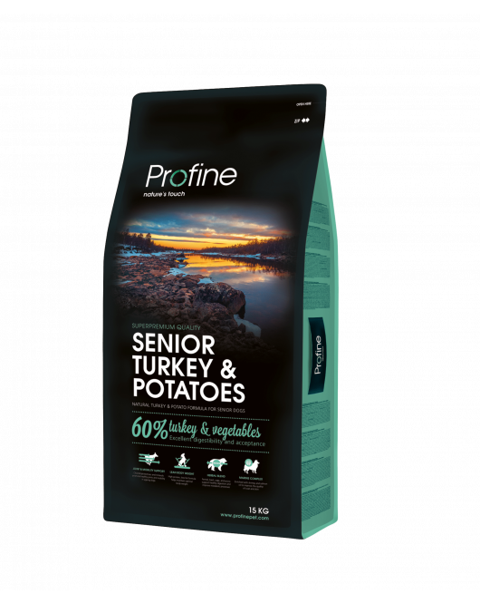 PROFINE ADULT SENIOR KALKOEN 15 KG