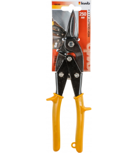 BLIKSCHAAR GEEL/RECHT 250 MM