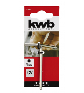 6-KANT SLEUTEL CHR.VAN. 4.0 MM