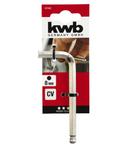 6-KANT SLEUTEL CHR.VAN. 8.0 MM