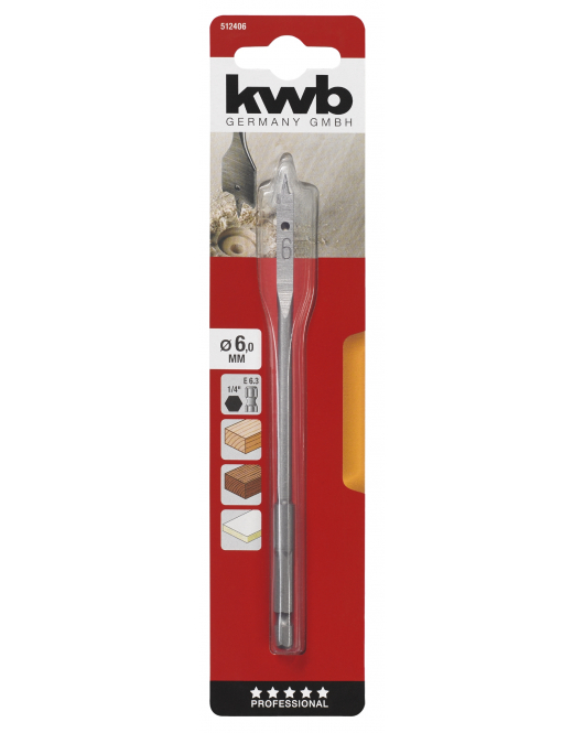 SPEEDBOREN 6 MM PROF. KAART