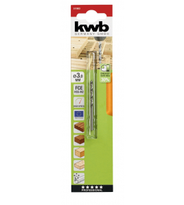 HSS HARDHOUTBOOR 3 MM