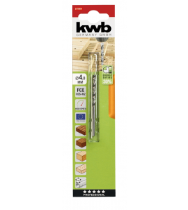 HSS HARDHOUTBOOR 4 MM