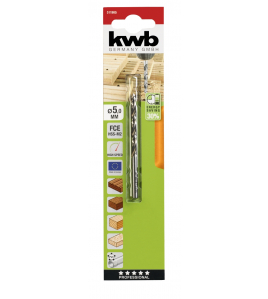 HSS HARDHOUTBOOR 5 MM