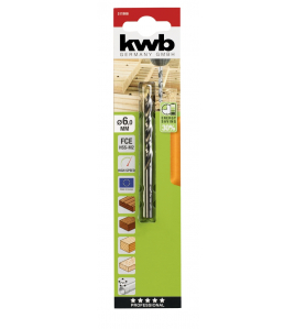 HSS HARDHOUTBOOR 6 MM