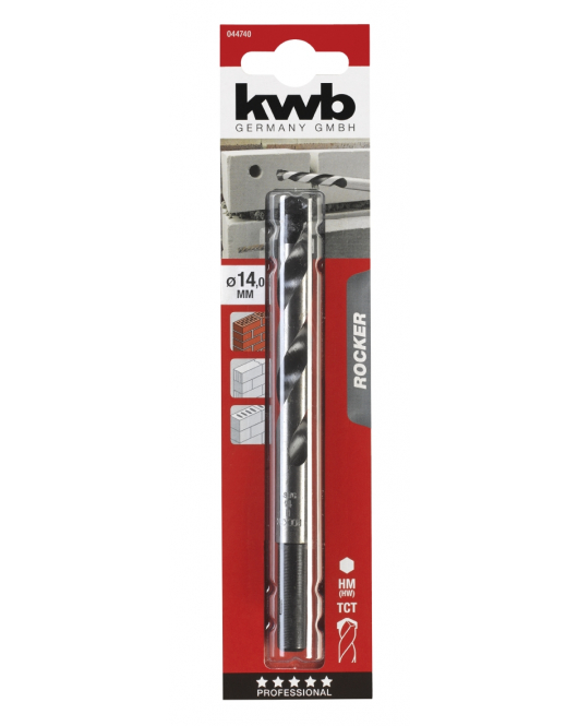 ROCKER BETONBOOR 14.0 MM KAART