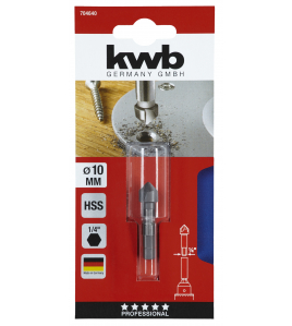 VERZINKBOOR HSS 6KANT 10 MM