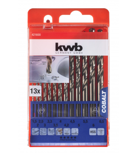COBALTBOREN SET 1.5-6.5 MM 13-DELIG COBALTBOREN SET 1.5-6.5 MM 13-DELIG