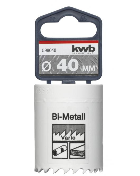 HSS BIMETAAL GATENZAAG 40 MM
