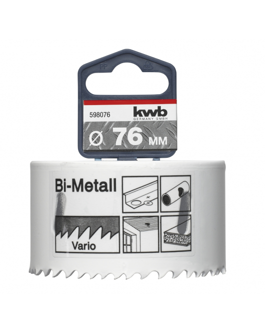 HSS BIMETAAL GATENZAAG 76 MM