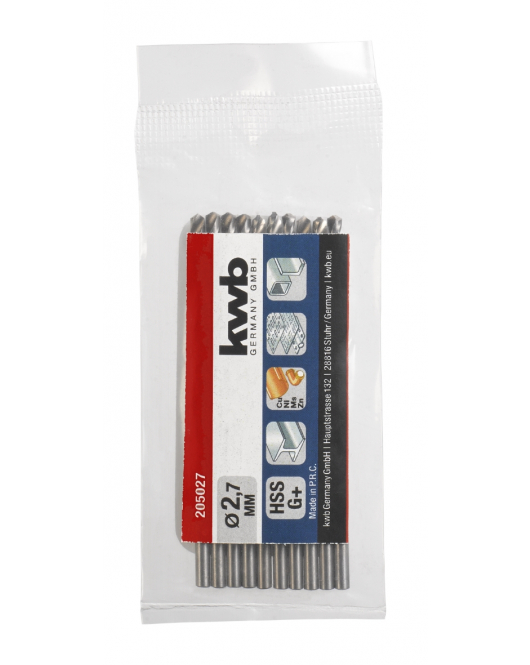 SILVER STAR HSS-G BOREN 2,7 MM