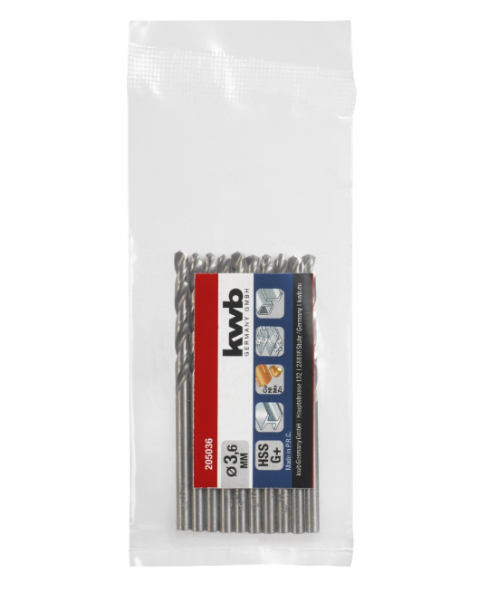 SILVER STAR HSS-G BOREN 3,6 MM